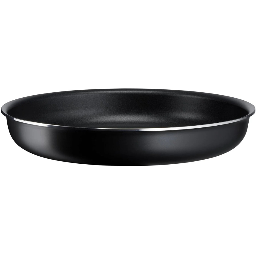 Tefal - Conjunto de utensílios de cozinha 3 pçs INGENIO EASY COOK & CLEAN BLACK