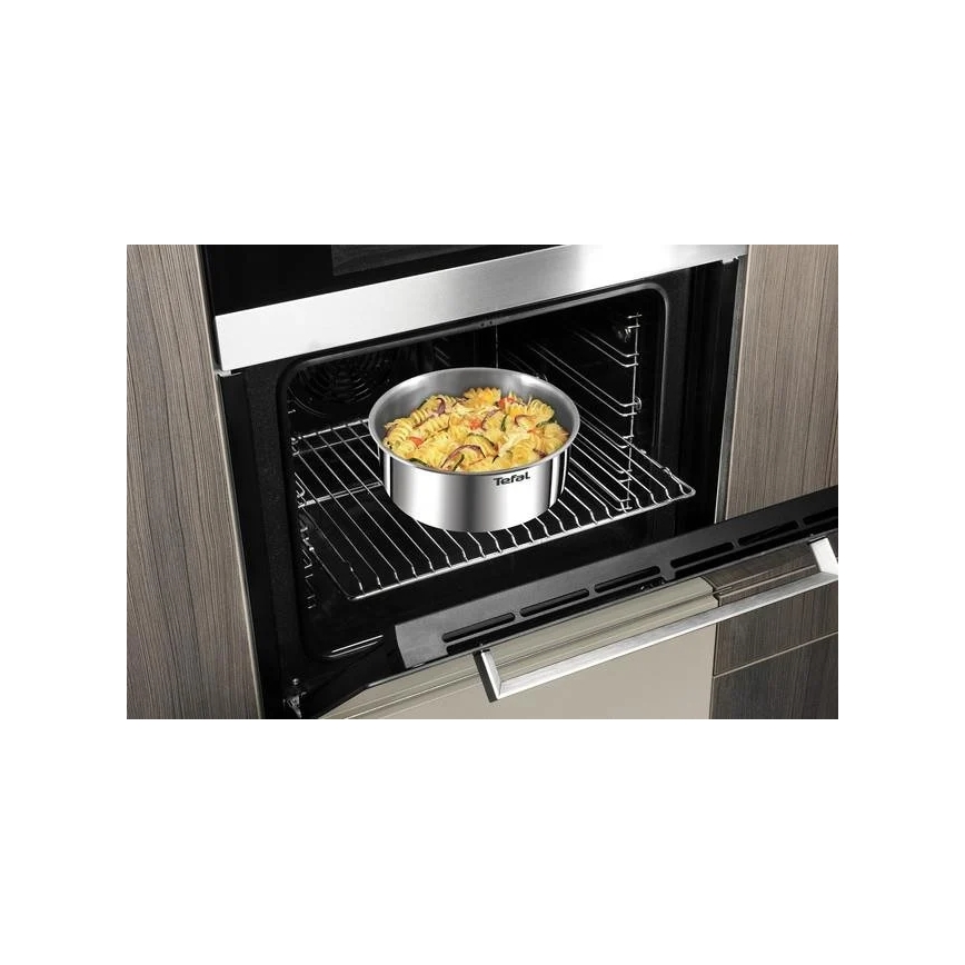 Tefal - Conjunto de utensílios de cozinha 4 unid. INGENIO EMOTION aço inoxidável