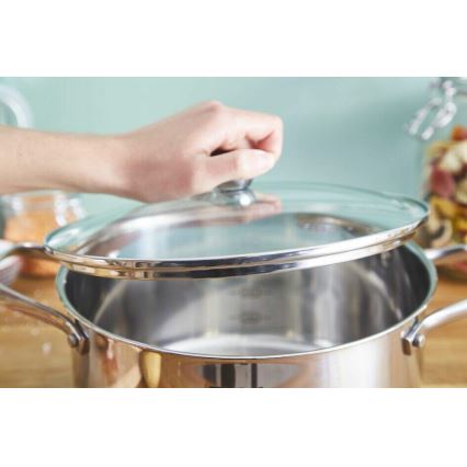 Tefal - Conjunto de utensílios de cozinha 7 pçs COOK EAT aço inoxidável