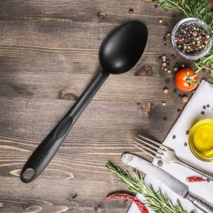 Tefal - Conjunto de utensílios de cozinha 9 pçs BIENVENUE preto
