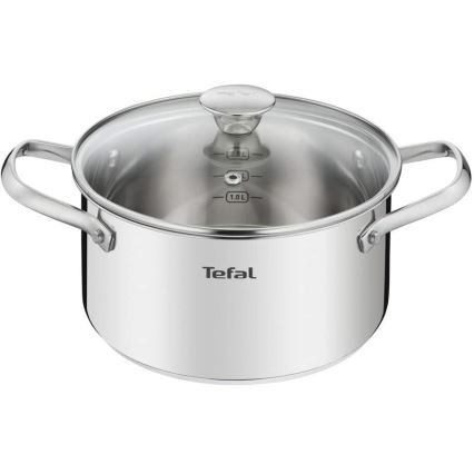 Tefal - Conjunto de utensílios de cozinha 9 pçs COOK EAT aço inoxidável