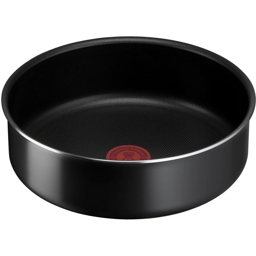 Tefal - Conjunto de utensílios para cozinha 10 unid. INGENIO EASY COOK & CLEAN BLACK
