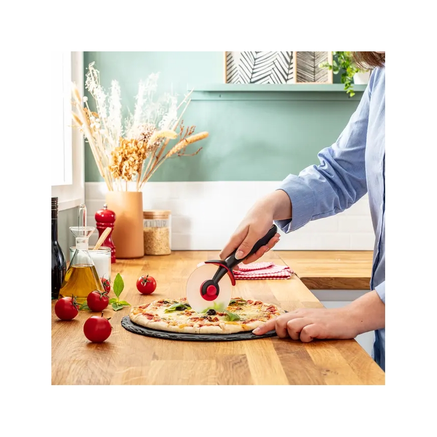 Tefal - Cortador de pizza INGENIO aço inoxidável/preto