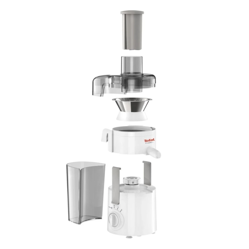 Tefal - Espremedor de sumos FRUTELIA PLUS 350W/230V branco