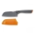 Tefal - Faca de aço inoxidável santoku FRESH KITCHEN 12 cm cinzento/laranja