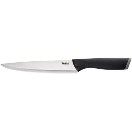 Tefal - Faca de trinchar em aço inoxidável COMFORT 20 cm cromado brilhante/preto