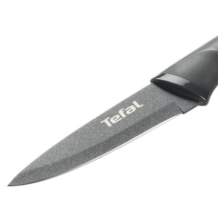 Tefal - Faca de trinchar em aço inoxidável FRESH KITCHEN 9 cm cinzento/verde