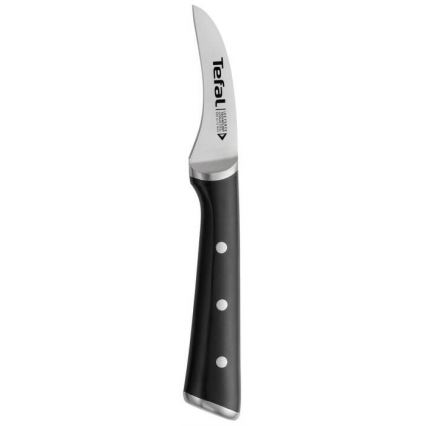 Tefal - Faca de trinchar em aço inoxidável ICE FORCE 7 cm cromado brilhante/preto
