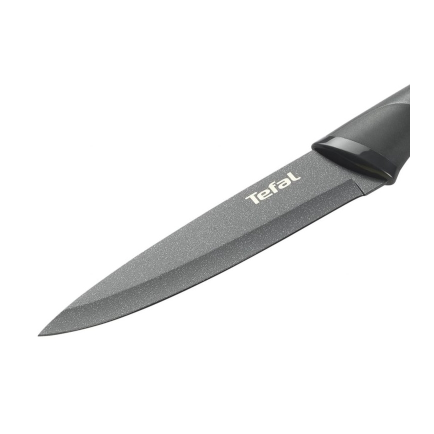 Tefal - Faca universal em aço inoxidável FRESH KITCHEN 12 cm cinzento/verde