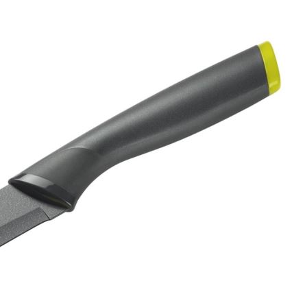 Tefal - Faca universal em aço inoxidável FRESH KITCHEN 12 cm cinzento/verde