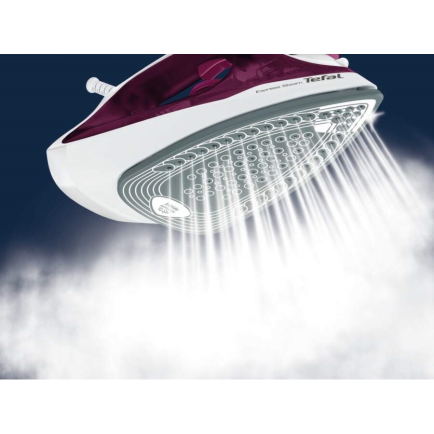 Tefal - Ferro de engomar EXPRESS STEAM 2400W/230V borgonha