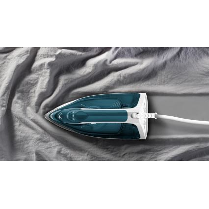 Tefal - Ferro de engomar EXPRESS STEAM 2400W/230V turquesa