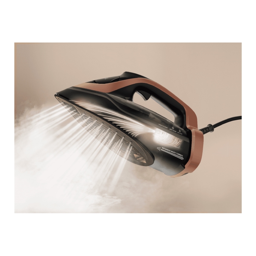 Tefal - Ferro de engomar ULTIMATE POWER 3200W/230V cobre/preto