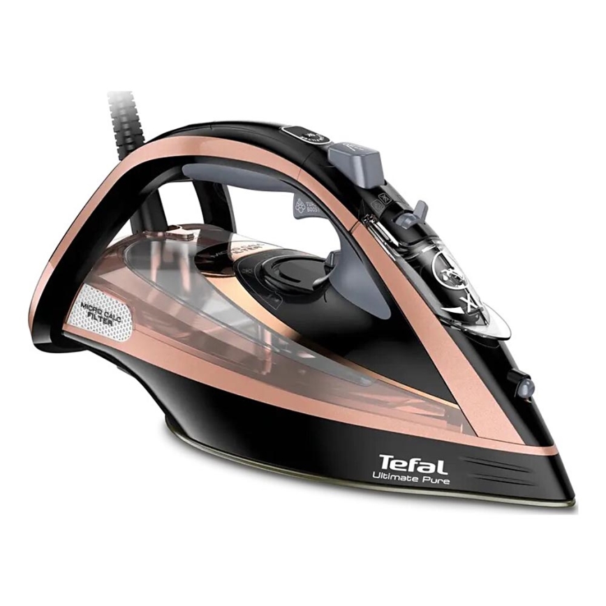 Tefal - Ferro de engomar ULTIMATE PURE 3000W/230V cobre/preto