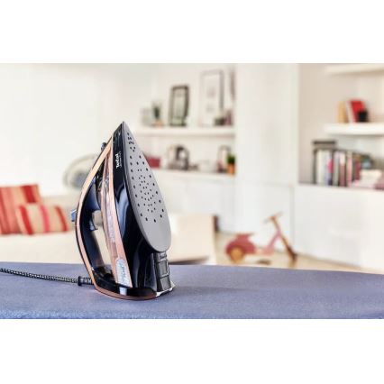 Tefal - Ferro de engomar ULTIMATE PURE 3000W/230V cobre/preto