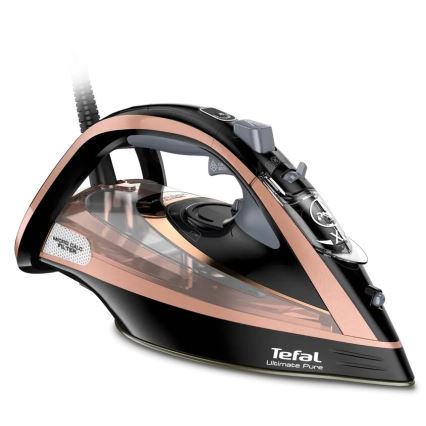 Tefal - Ferro de engomar ULTIMATE PURE 3000W/230V cobre/preto
