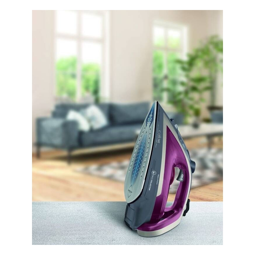 Tefal - Ferro de engomar ULTRAGLISS PLUS 2800W/230V borgonha/cinzento