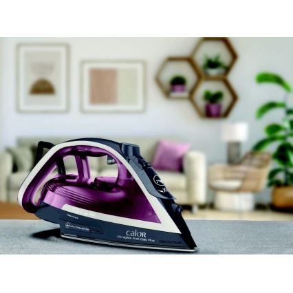 Tefal - Ferro de engomar ULTRAGLISS PLUS 2800W/230V borgonha/cinzento