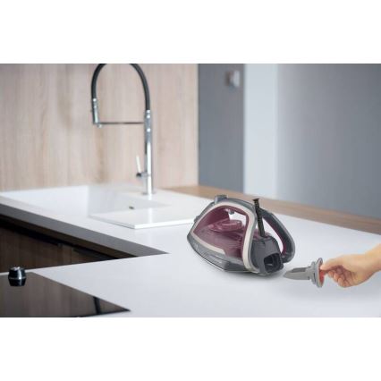 Tefal - Ferro de engomar ULTRAGLISS PLUS 2800W/230V borgonha/cinzento