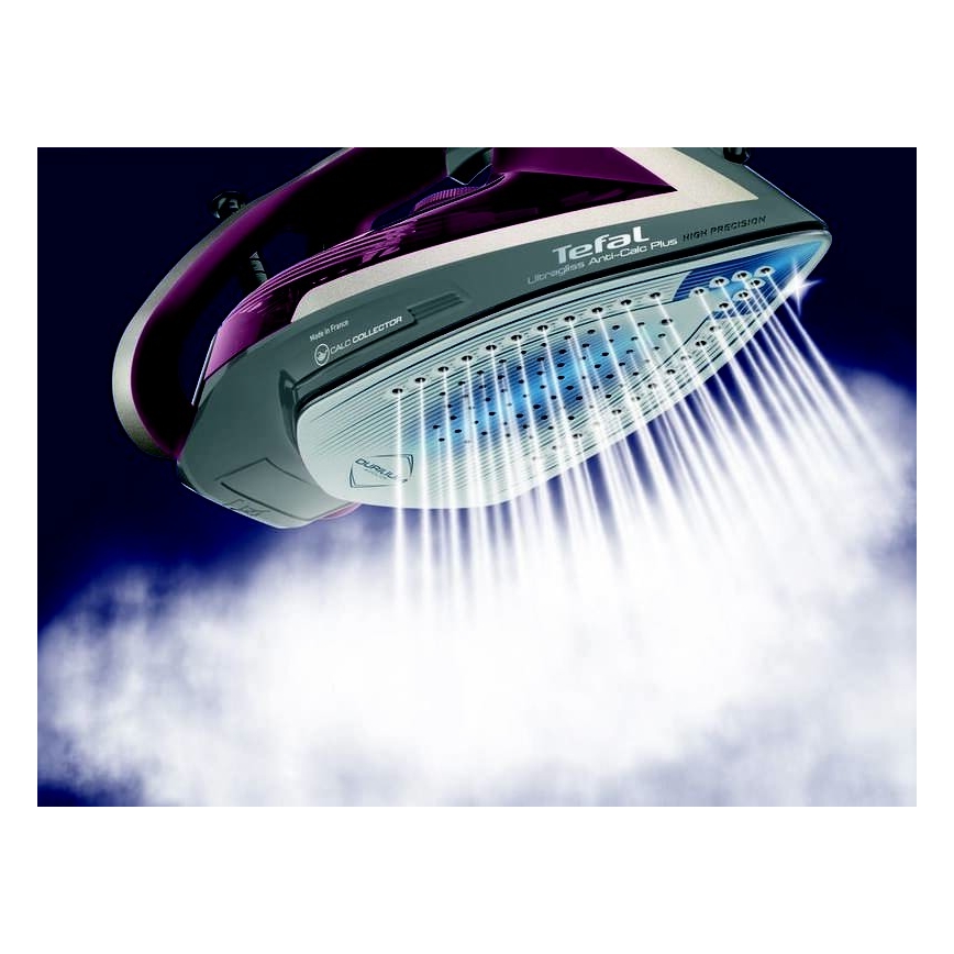 Tefal - Ferro de engomar ULTRAGLISS PLUS 2800W/230V borgonha/cinzento