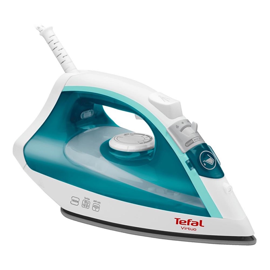 Tefal - Ferro de engomar VIRTUO 2000W/230V azul