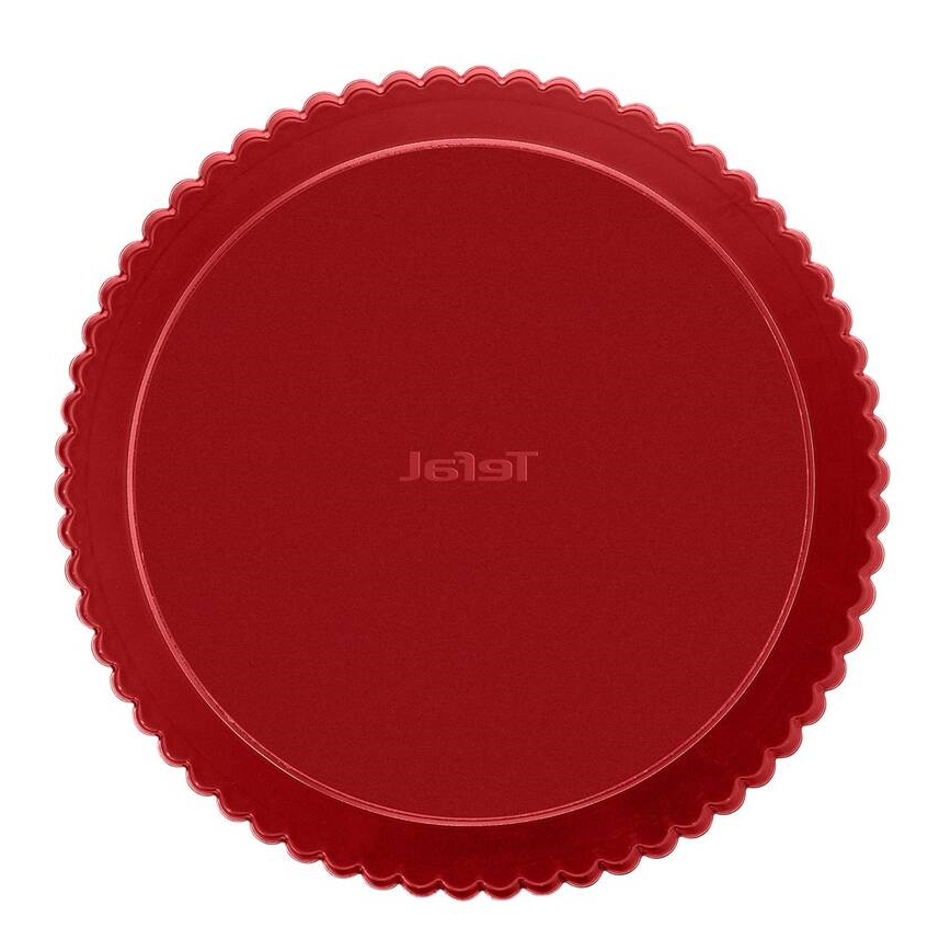 Tefal - Forma de bolo com base removível DELIBAKE 28 cm vermelho