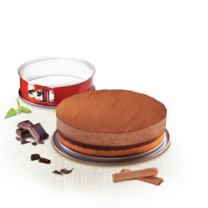 Tefal - Forma de bolo rebatível DELIBAKE 23 cm vermelho