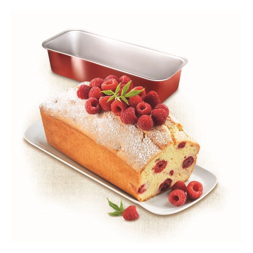Tefal - Forma oval DELIBAKE 30 cm vermelho