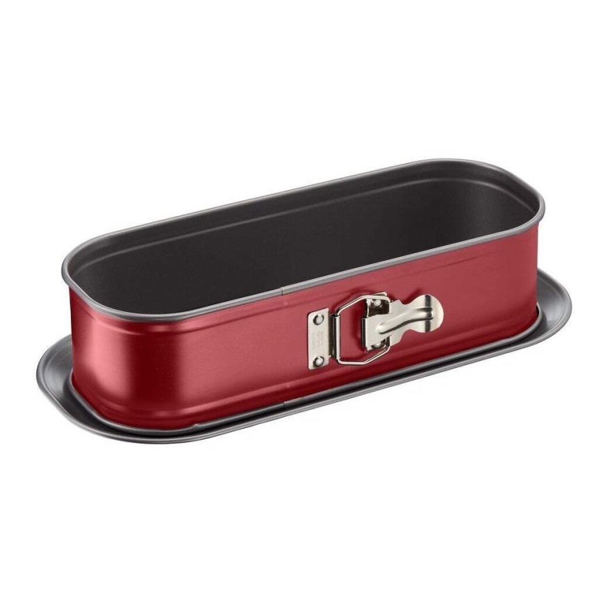 Tefal - Forma oval rebatível DELIBAKE 30x11 cm vermelho