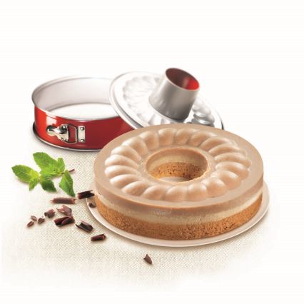 Tefal - Forma rebatível Savarin DELIBAKE 27 cm vermelho