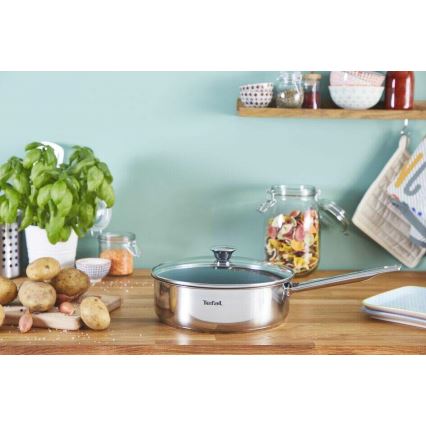 Tefal - Frigideira funda com tampa COOK EAT 24 cm