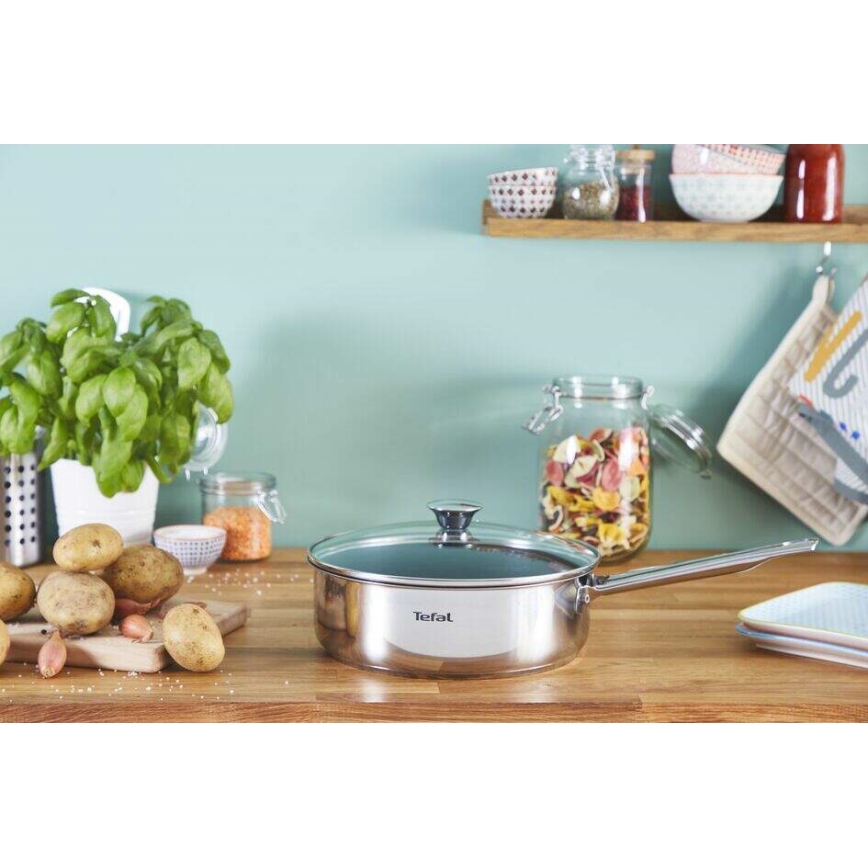 Tefal - Frigideira funda com tampa COOK EAT 24 cm