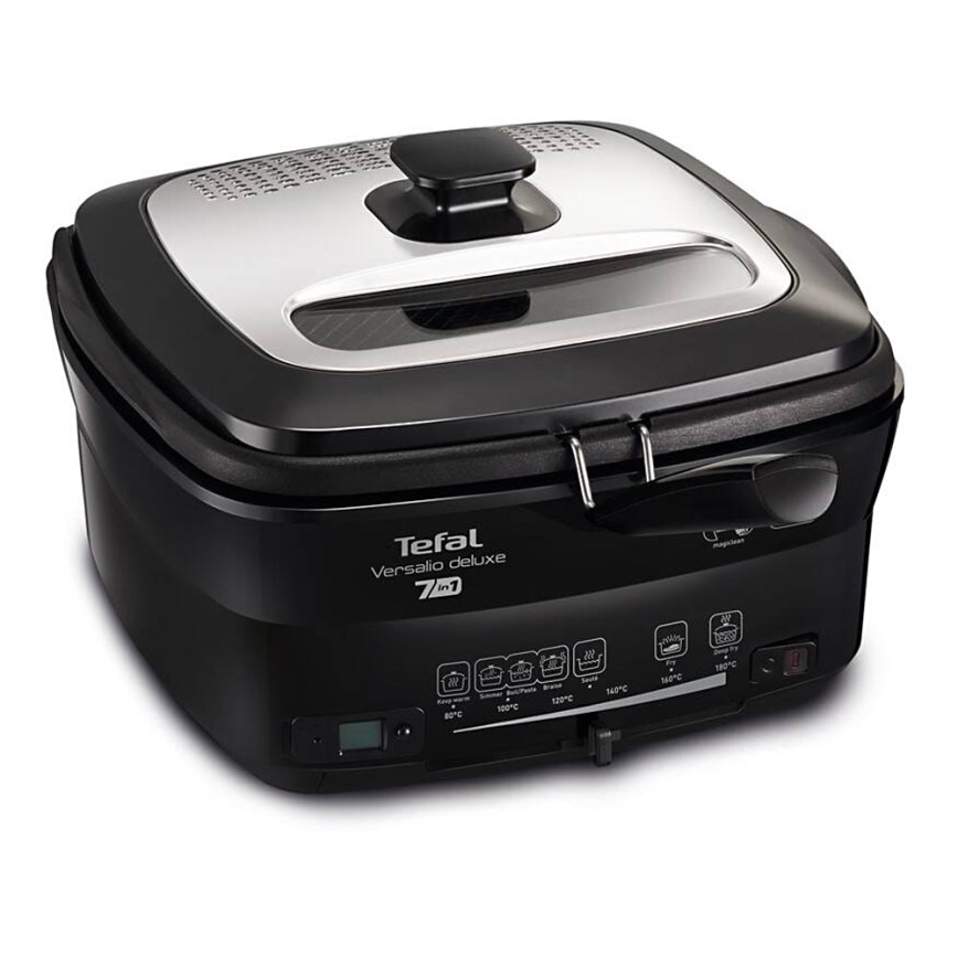 Tefal - Fritadeira 2 l VERSALION DE LUXE 7em1 1600W/230V preto