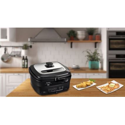 Tefal - Fritadeira 2 l VERSALION DE LUXE 7em1 1600W/230V preto