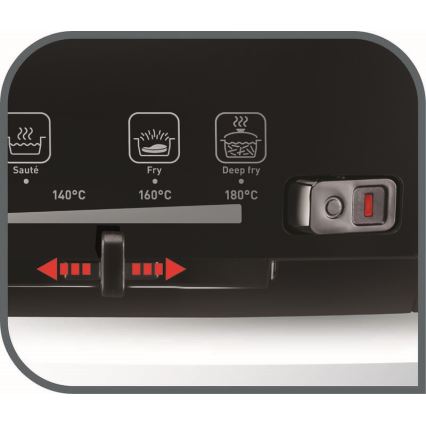 Tefal - Fritadeira 2 l VERSALION DE LUXE 7em1 1600W/230V preto