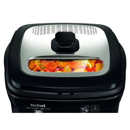 Tefal - Fritadeira 2 l VERSALION DE LUXE 7em1 1600W/230V preto