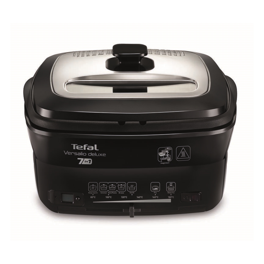 Tefal - Fritadeira 2 l VERSALION DE LUXE 7em1 1600W/230V preto