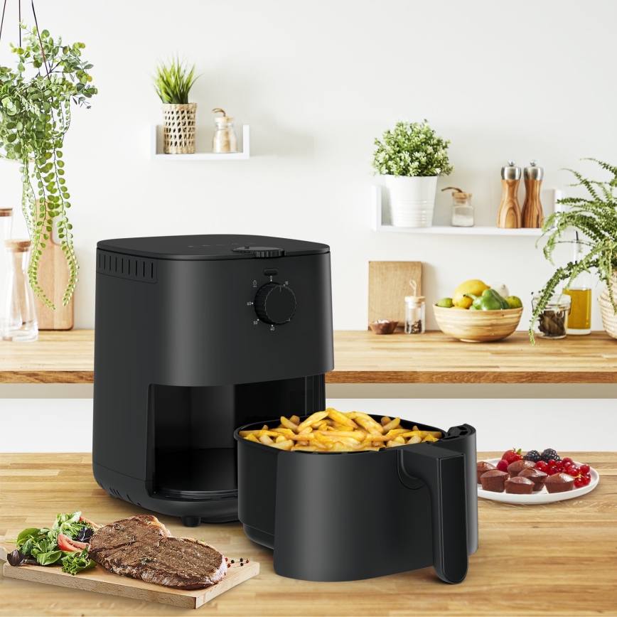 Tefal - Fritadeira de ar quente 3,5 l EASY FRY&GRILL 1030W/230V preto
