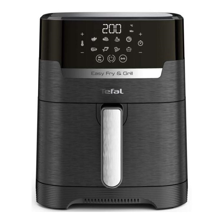 Tefal - Fritadeira de ar quente 4,2 l EASY FRY&GRILL 2em1 1550W/230V preto