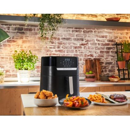 Tefal - Fritadeira de ar quente 4,2 l EASY FRY&GRILL 2em1 1550W/230V preto