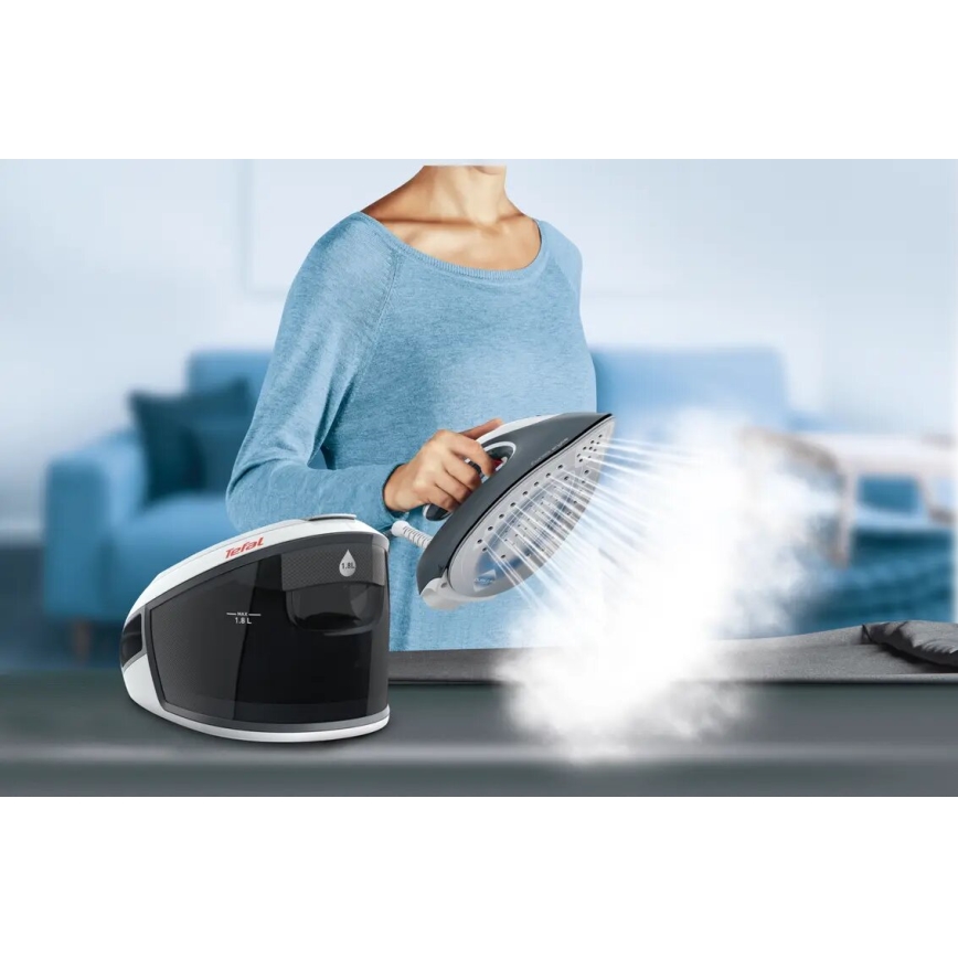 Tefal - Gerador de fumo EXPRESS AIRGLIDE 2600W/230V cinzento