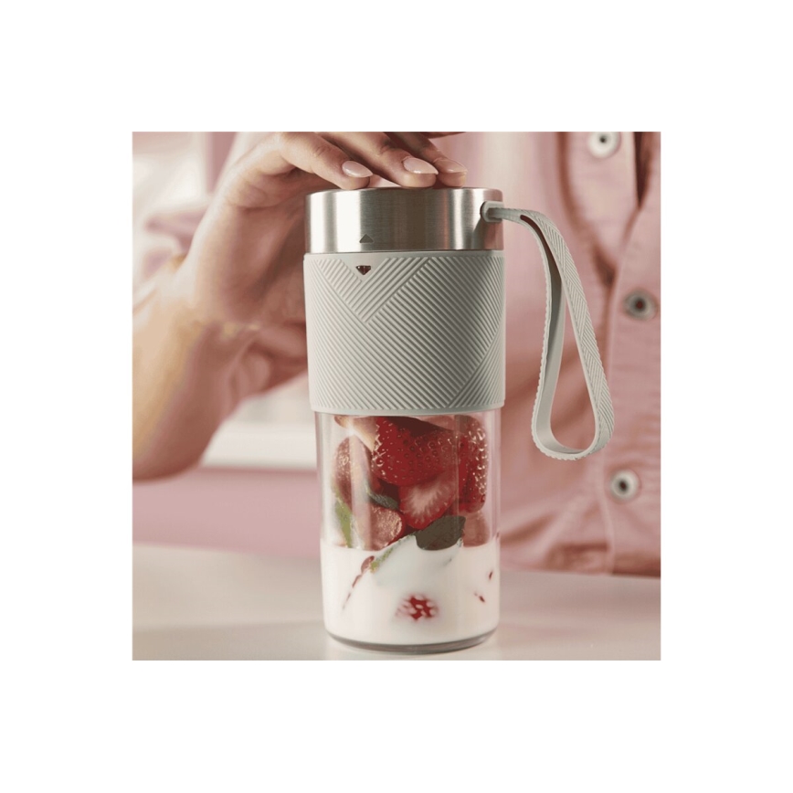 Tefal - Liquidificador de batidos BLENDFORCE 50W/5V 1200 mAh menta
