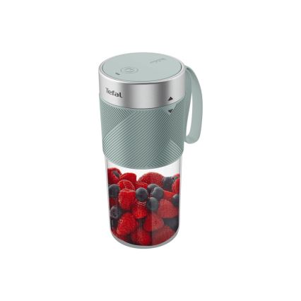 Tefal - Liquidificador de batidos BLENDFORCE 50W/5V 1200 mAh menta