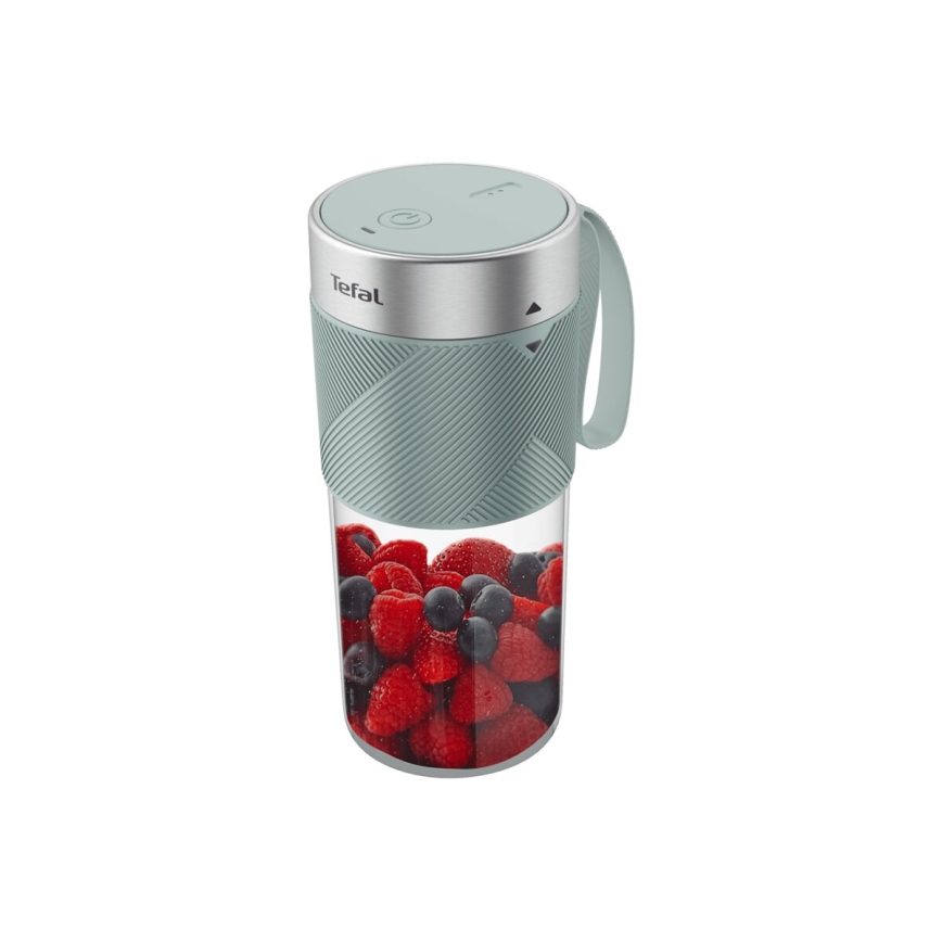 Tefal - Liquidificador de batidos BLENDFORCE 50W/5V 1200 mAh menta