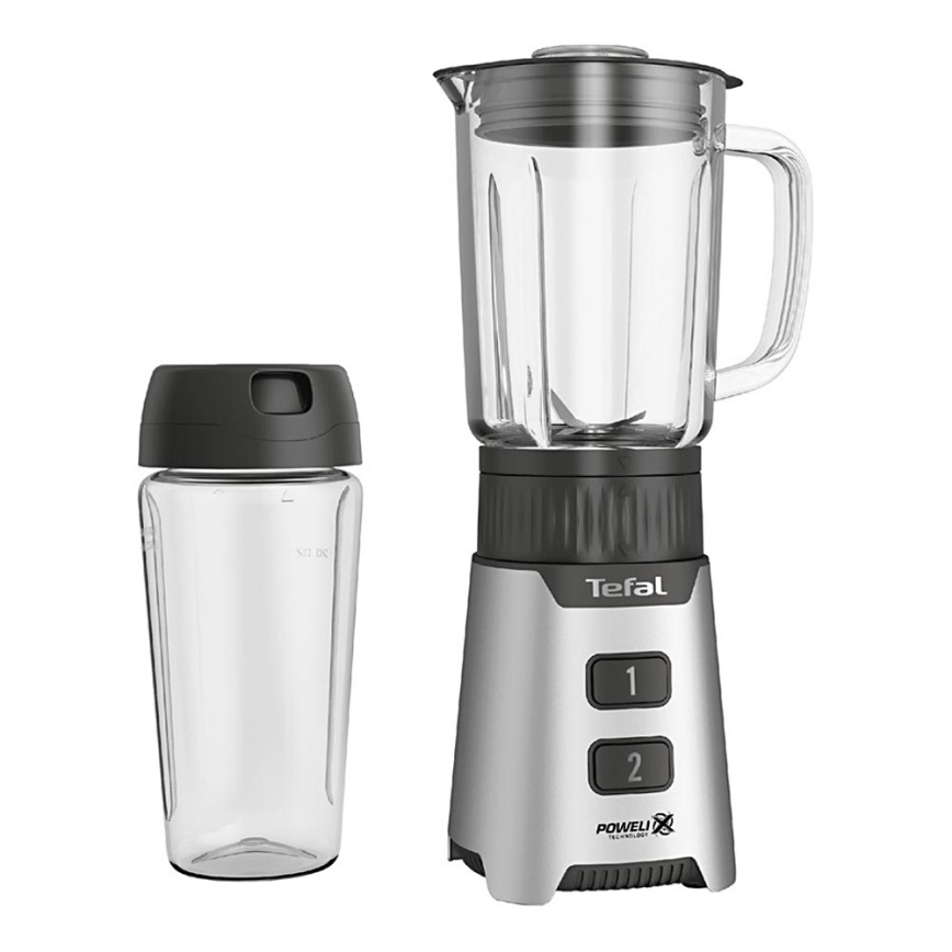 Tefal - Liquidificadora  BLENDFORCE 400W/230V aço inoxidável/preto