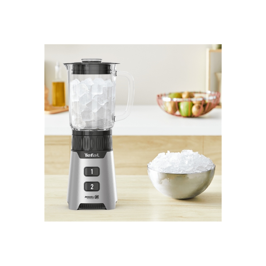 Tefal - Liquidificadora  BLENDFORCE 400W/230V aço inoxidável/preto