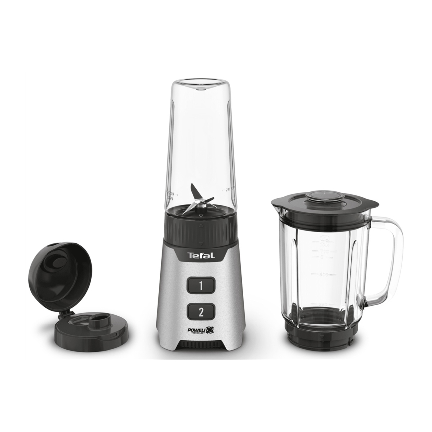 Tefal - Liquidificadora  BLENDFORCE 400W/230V aço inoxidável/preto