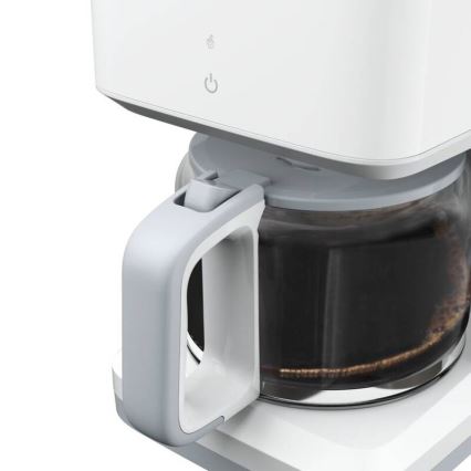 Tefal - Máquina de café com visor LCD SENSE 1000W/230V branco
