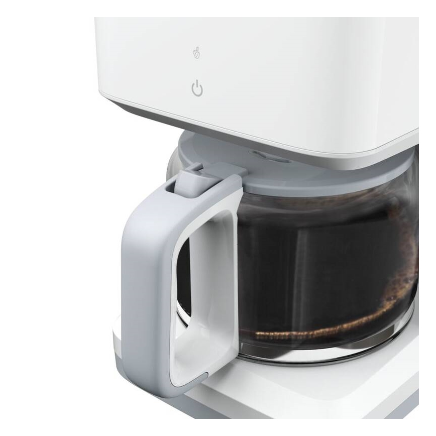 Tefal - Máquina de café com visor LCD SENSE 1000W/230V branco