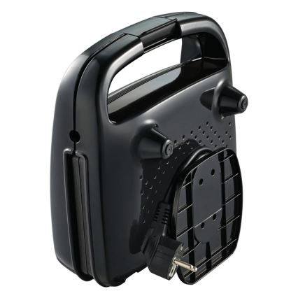 Tefal - Máquina de fazer sandes CROC TIME 700W/230V preto/cromado